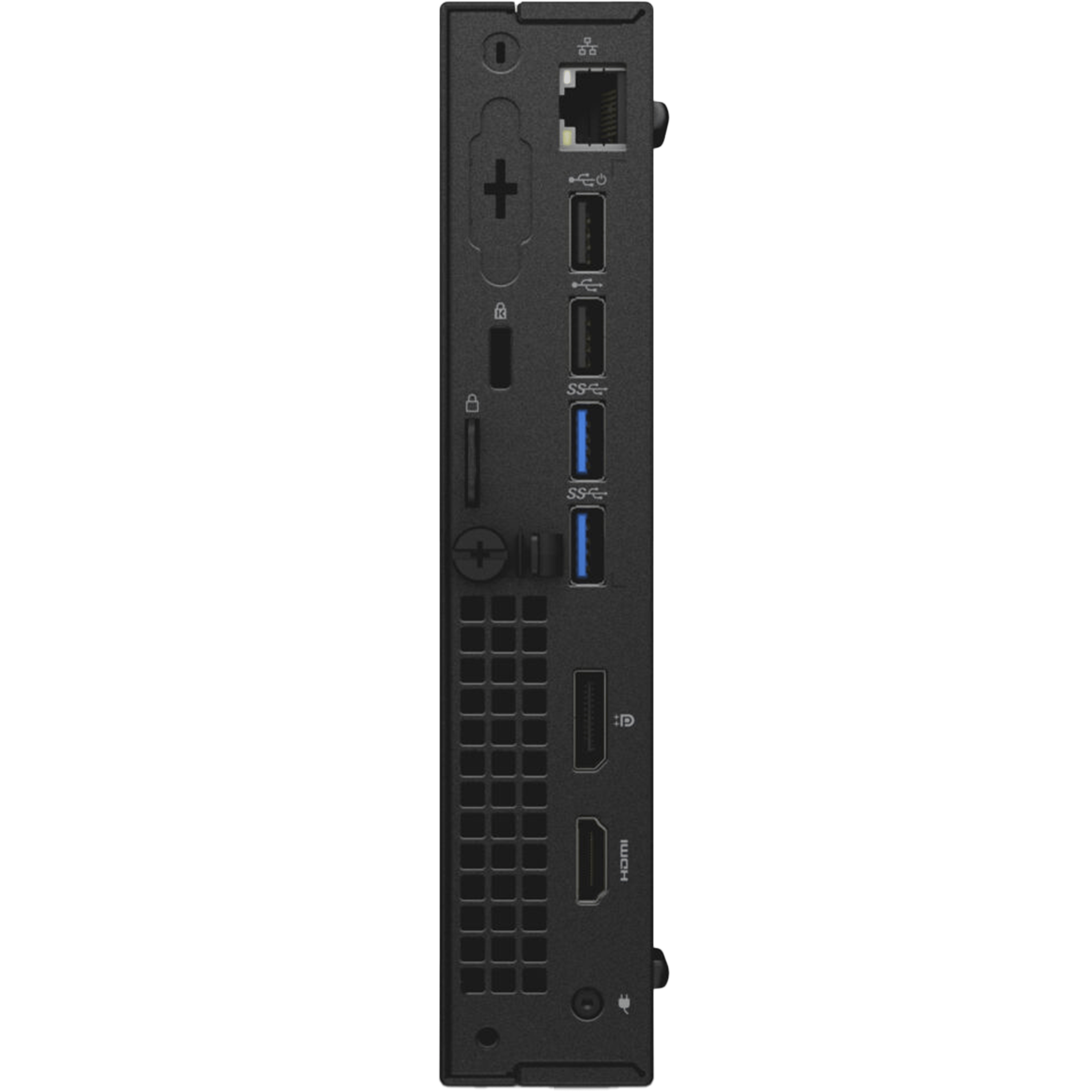 מחשב נייח מחודש Dell OptiPlex 3050 Mini Core i5-7500T 256GB SSD 8GB RAM Windows 11 Pro - צבע שחור שנה אחריות