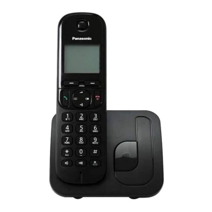 טלפון אלחוטי Panasonic TGC410 - צבע שחור שנתיים אחריות עי היבואן הרשמי