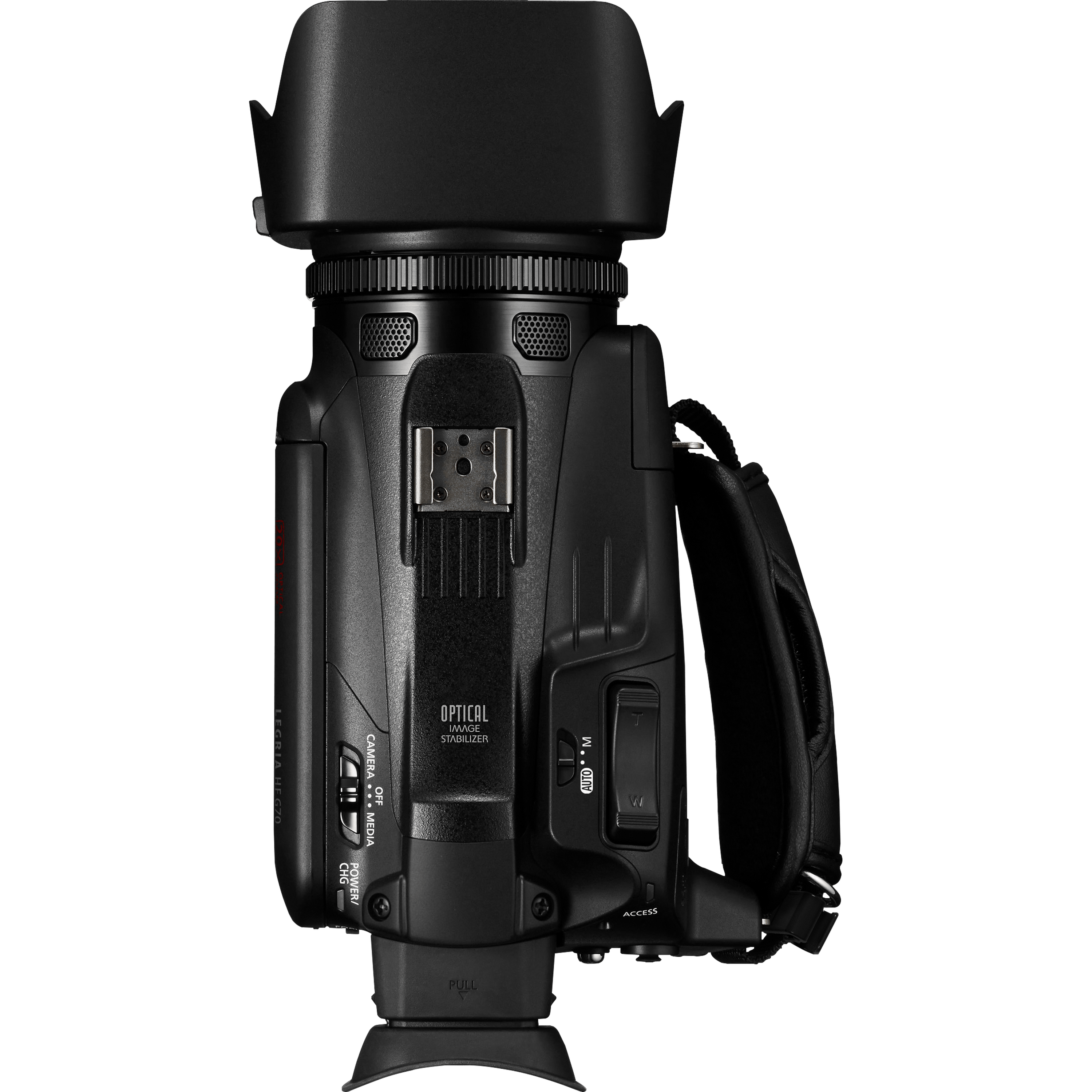 מצלמת וידאו מקצועית Canon LEGRIA HF G70 UHD 4K - צבע שחור שלוש שנות אחריות ע