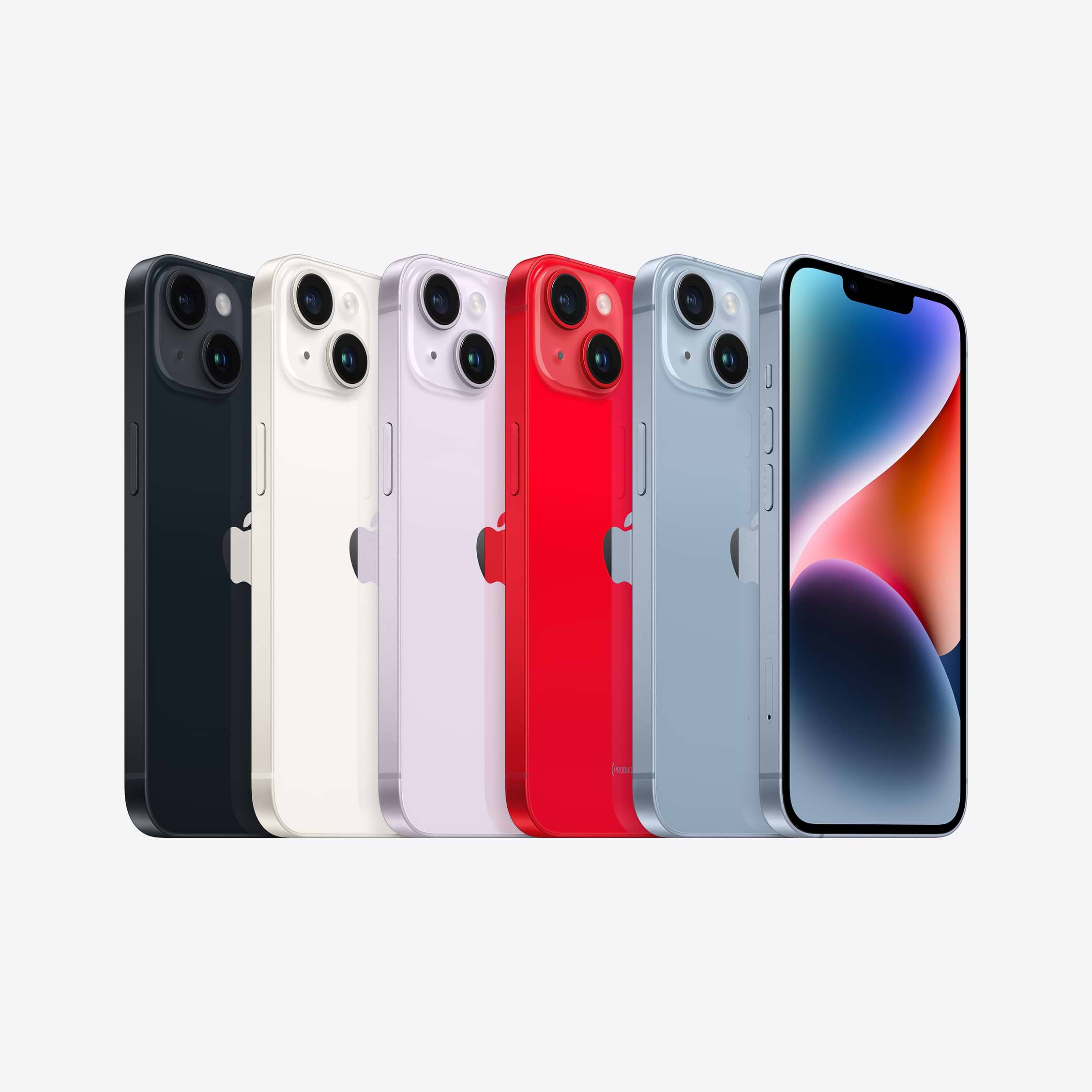 סמארטפון Apple iPhone 14 128GB - צבע אור כוכבים שנה אחריות ע