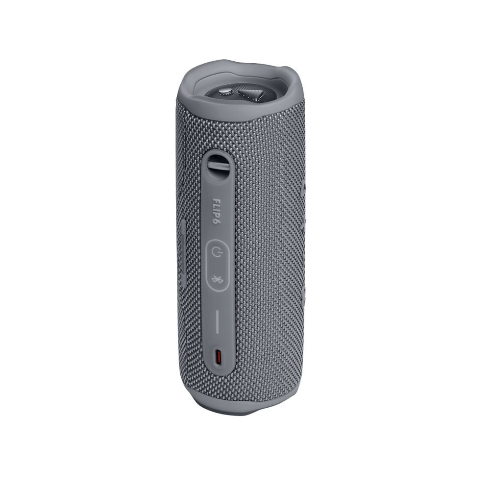 רמקול נייד אלחוטי JBL Flip 6 - צבע אפור שנה אחריות ע