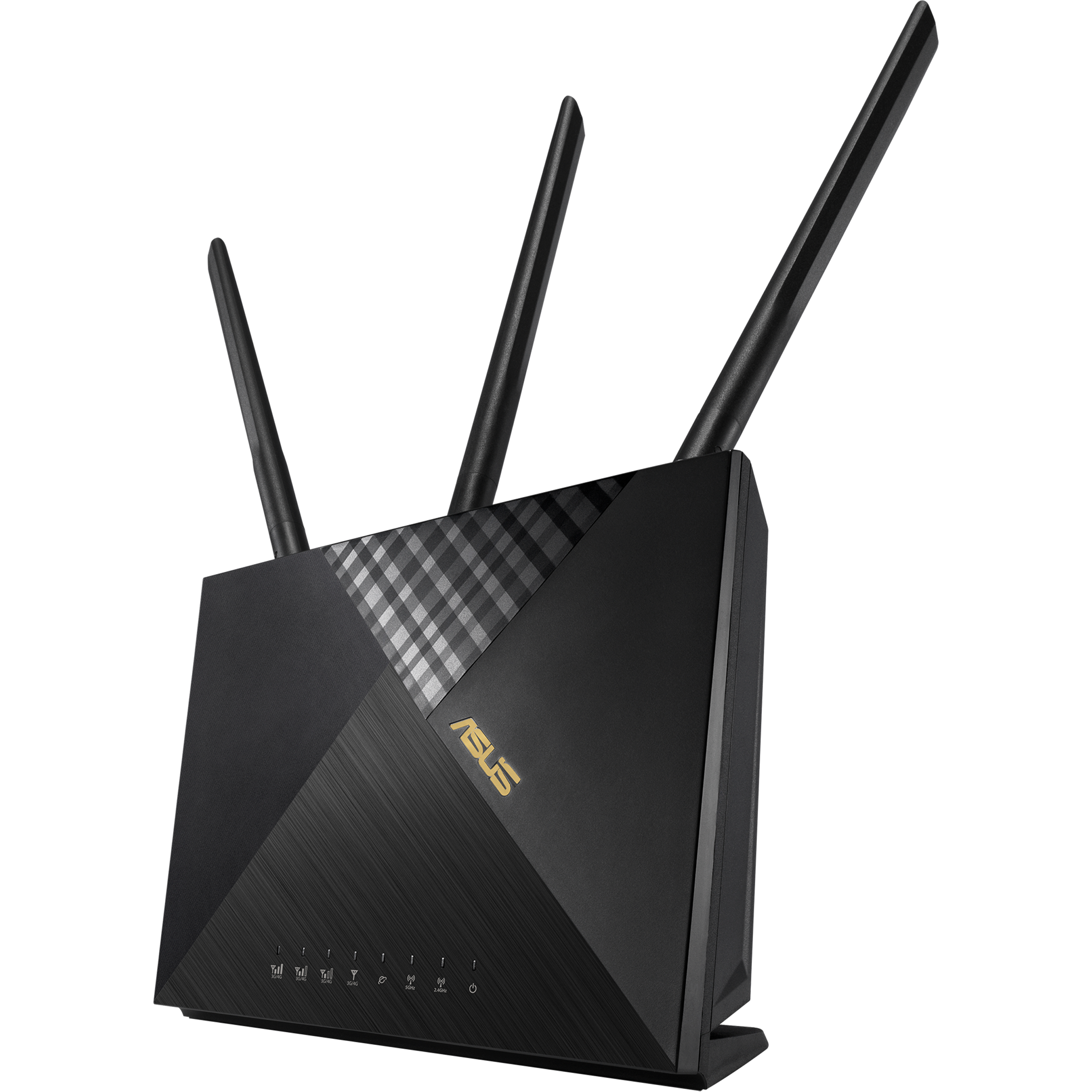 ראוטר אלחוטי Asus 4G-AX56 AX1800 WiFi 6 + 4G LTE - צבע שחור שלוש שנות אחריות ע
