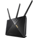 ראוטר אלחוטי Asus 4G-AX56 AX1800 WiFi 6 + 4G LTE - צבע שחור שלוש שנות אחריות ע