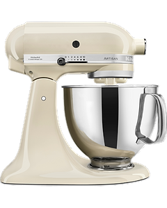 מיקסר 2 קערות בנפחים שונים  KitchenAid 5KSM175EAC צבע שקד - אחריות ע"י היבואן הרשמי