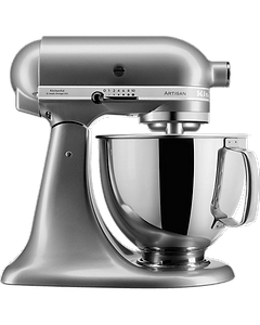 מיקסר 2 קערות בנפחים שונים KitchenAid 5KSM175ECU צבע כסוף - אחריות ע