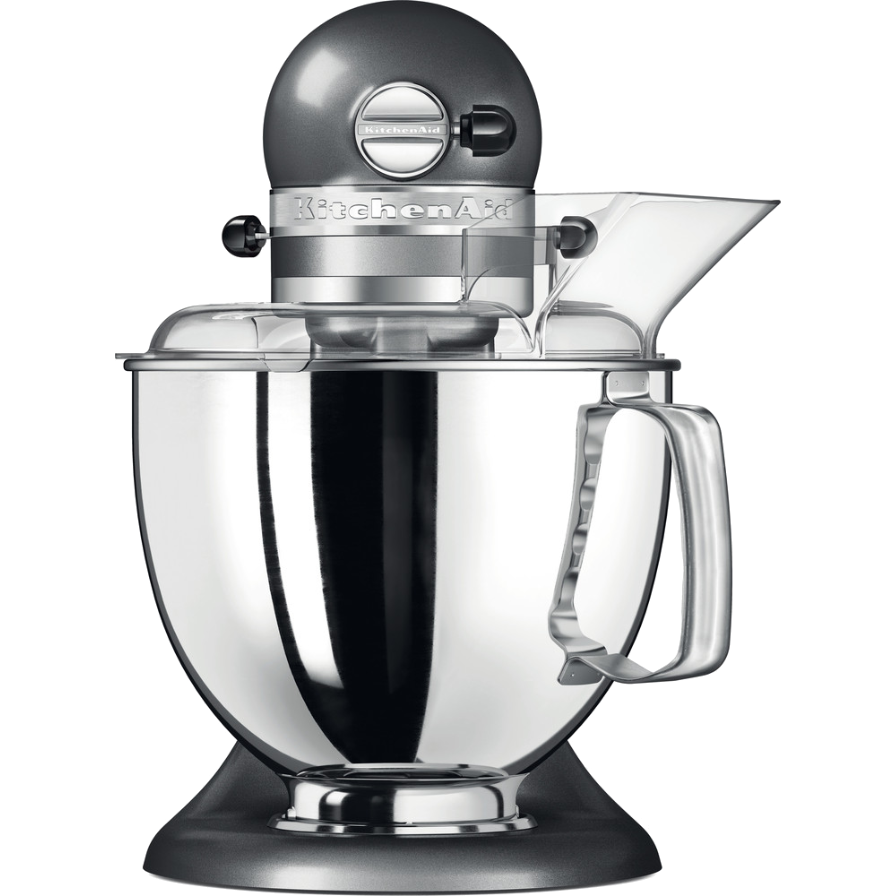 מיקסר עם זוג קערות בנפחים שונים KitchenAid 5KSM175EIMS צבע פנינה כסופה - אחריות ע