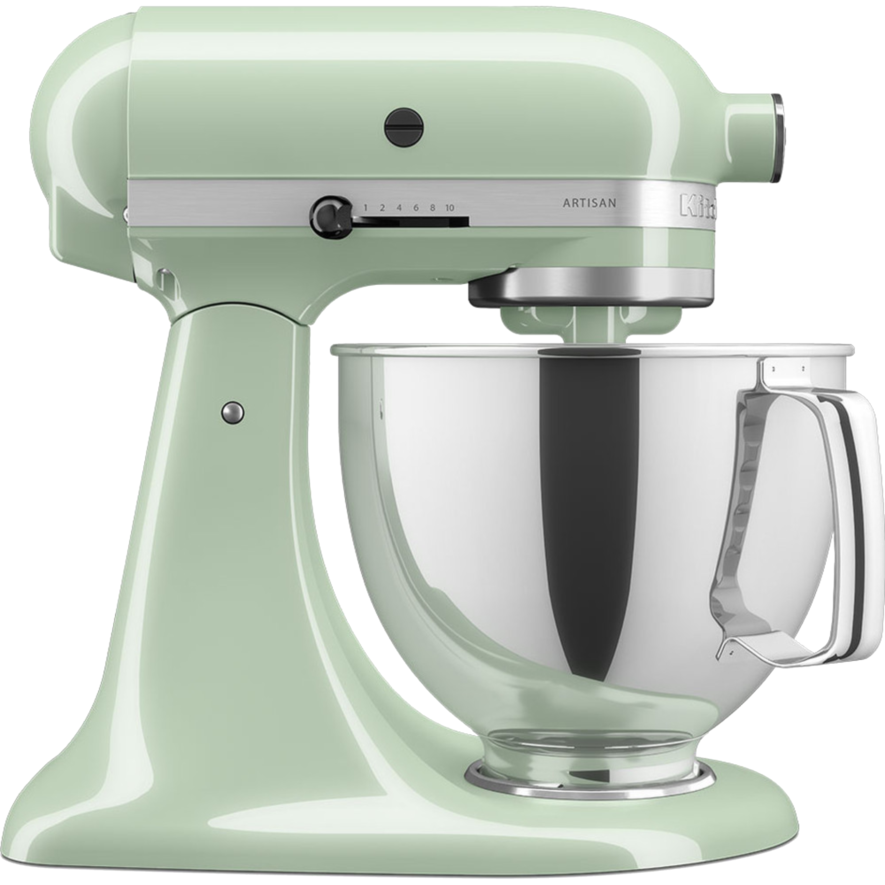 מיקסר עם זוג קערות בנפחים שונים KitchenAid 5KSM175EIPT צבע פיסטוק  - אחריות ע