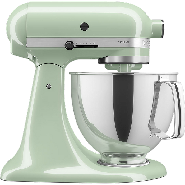 מיקסר 2 קערות בנפחים שונים  KitchenAid 5KSM175EIPT צבע פיסטוק  - אחריות עי היבואן הרשמי