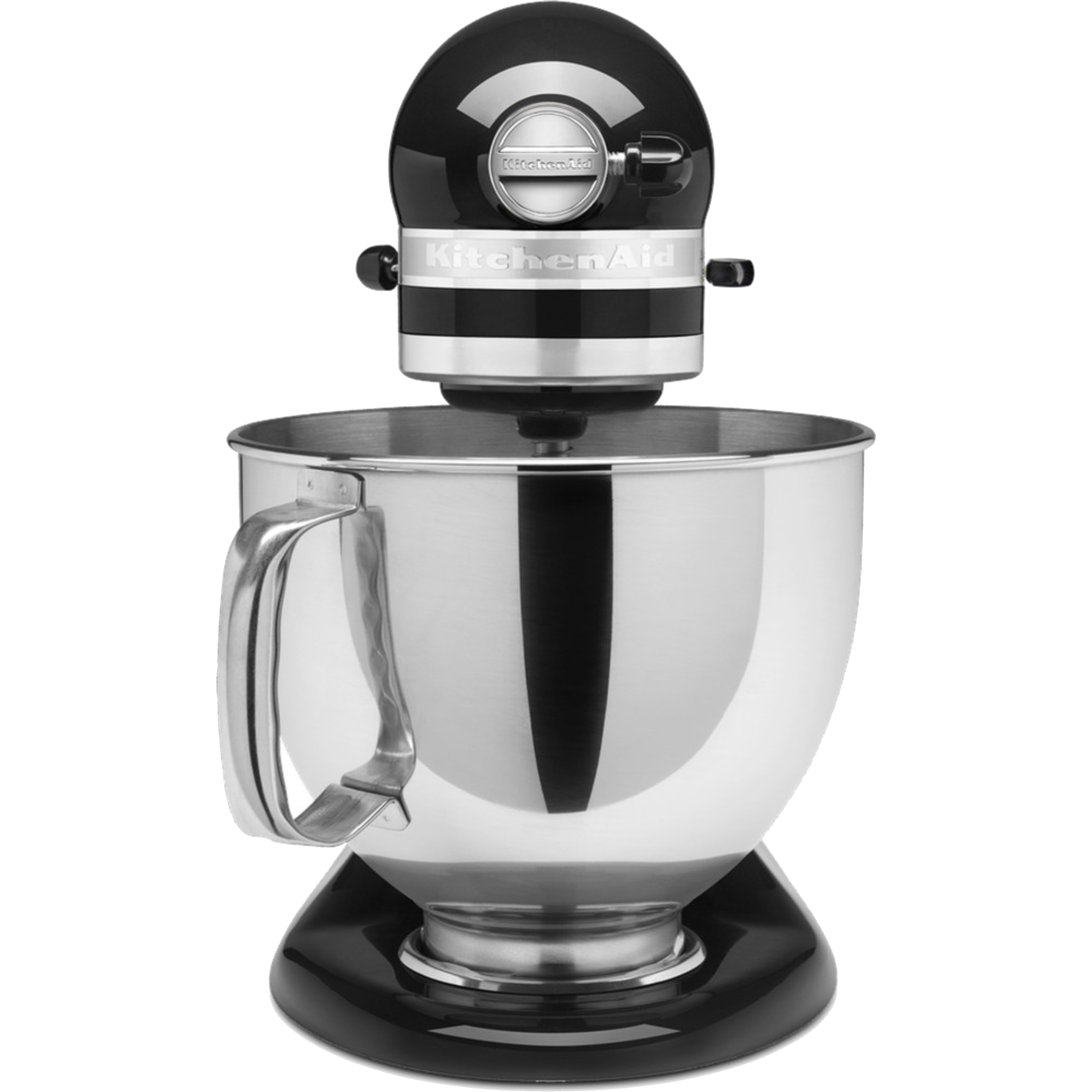 מיקסר עם זוג קערות בנפחים שונים KitchenAid 5KSM175EOB צבע שחור מבריק - אחריות ע