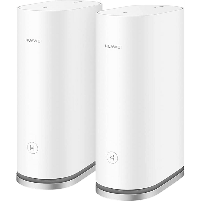 ראוטר אלחוטי 2 יחידות Huawei WiFi Mesh 7 AX6600 WiFi 6 Plus - צבע לבן שלוש שנות אחריות עי יבואן הרשמי 