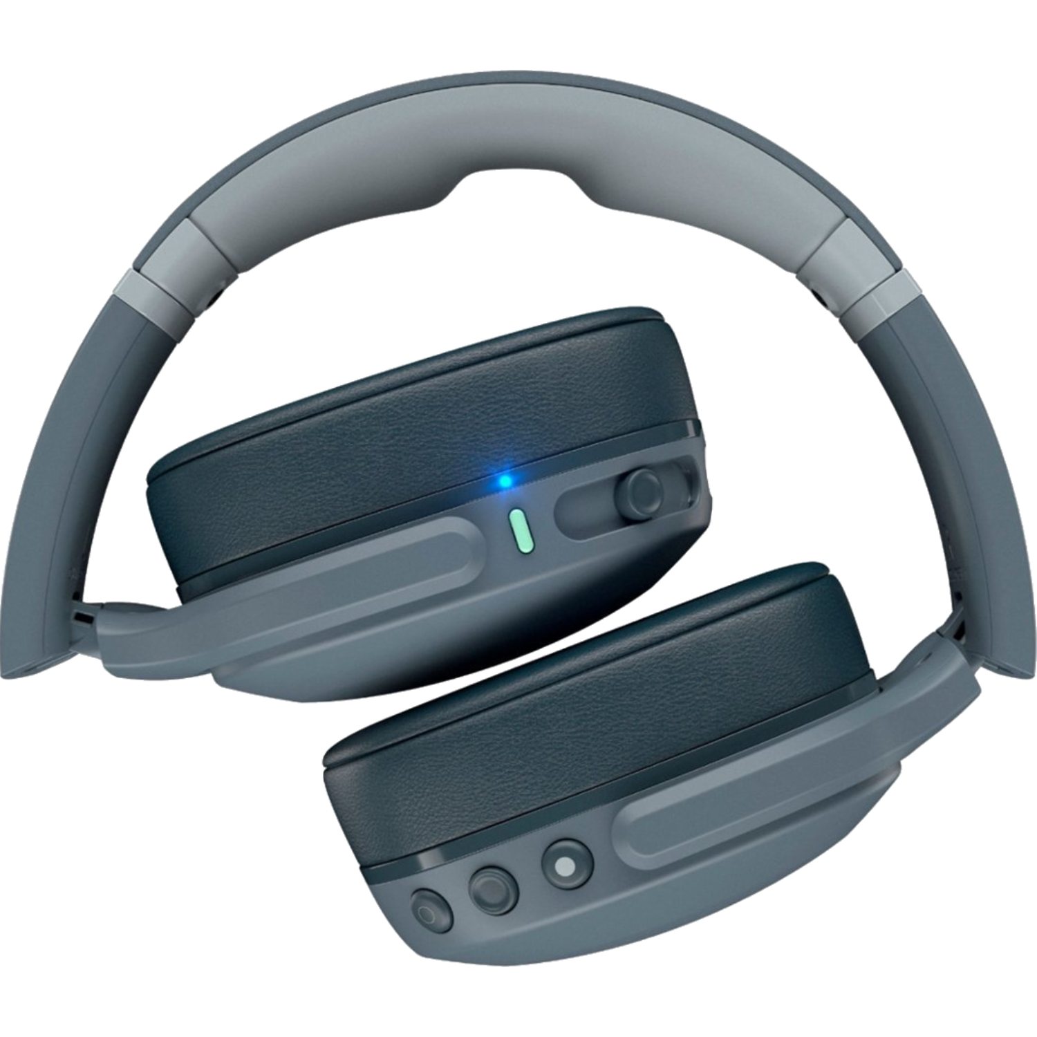 אוזניות אלחוטיות  SkullCandy Crusher Evo TWS Over-Ear - צבע אפור שנה אחריות ע