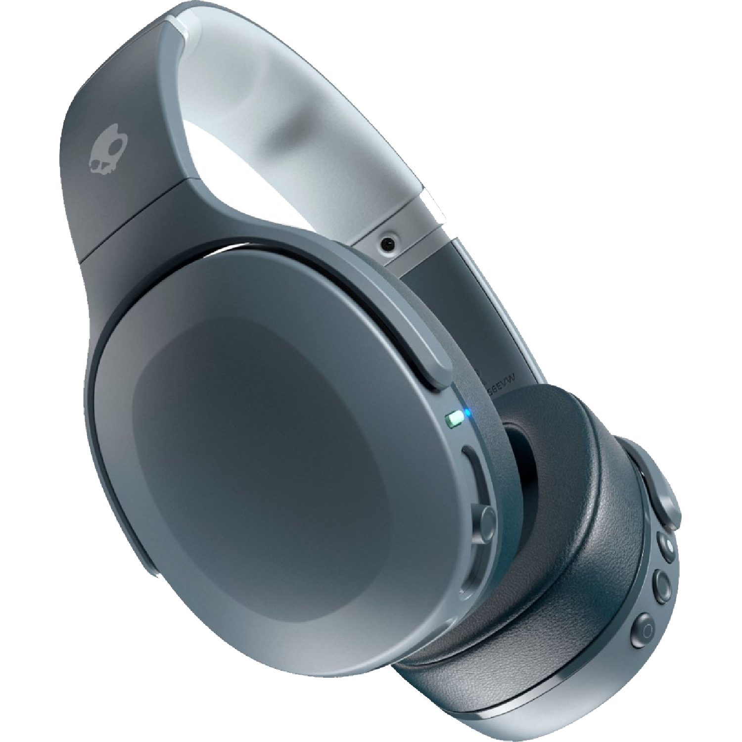אוזניות אלחוטיות  SkullCandy Crusher Evo TWS Over-Ear - צבע אפור שנה אחריות ע