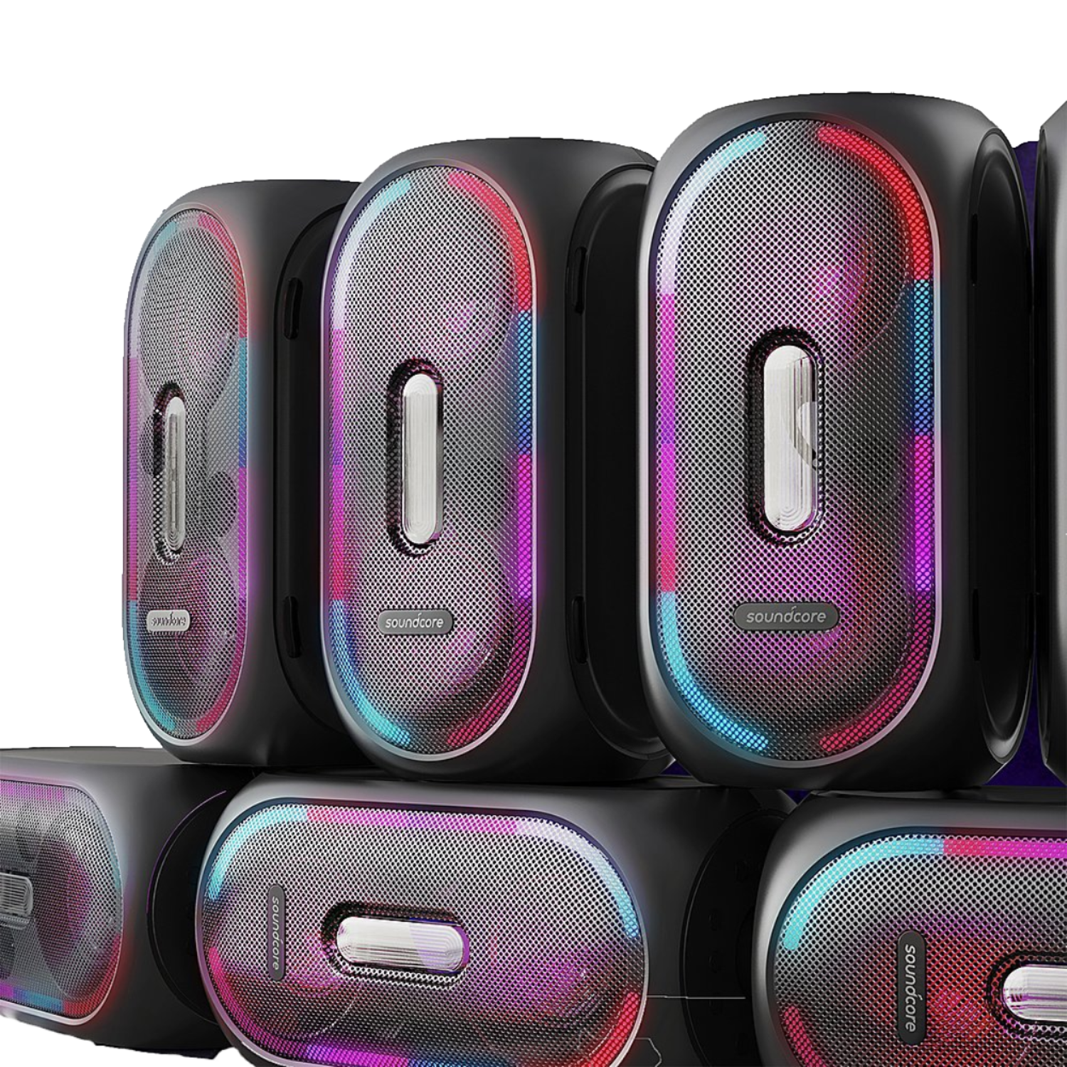 רמקול בידורית Anker Soundcore Rave Plus 160W IPX4 - צבע שחור אחריות ע