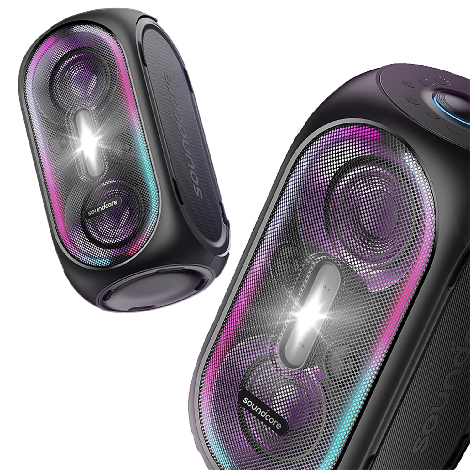 רמקול בידורית Anker Soundcore Rave Plus 160W IPX4 - צבע שחור אחריות ע