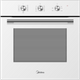 תנור אפייה בנוי 70 ליטר Midea 65DME30004W/6772 - גימור לבן אחריות ע"י היבואן הרשמי