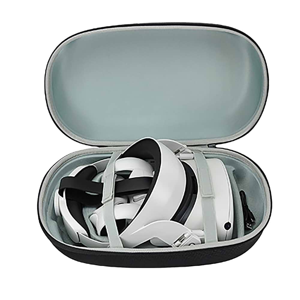 נרתיק קשיח BDK למשקפי מציאות מדומה Oculus Quest 2 - צבע שחור