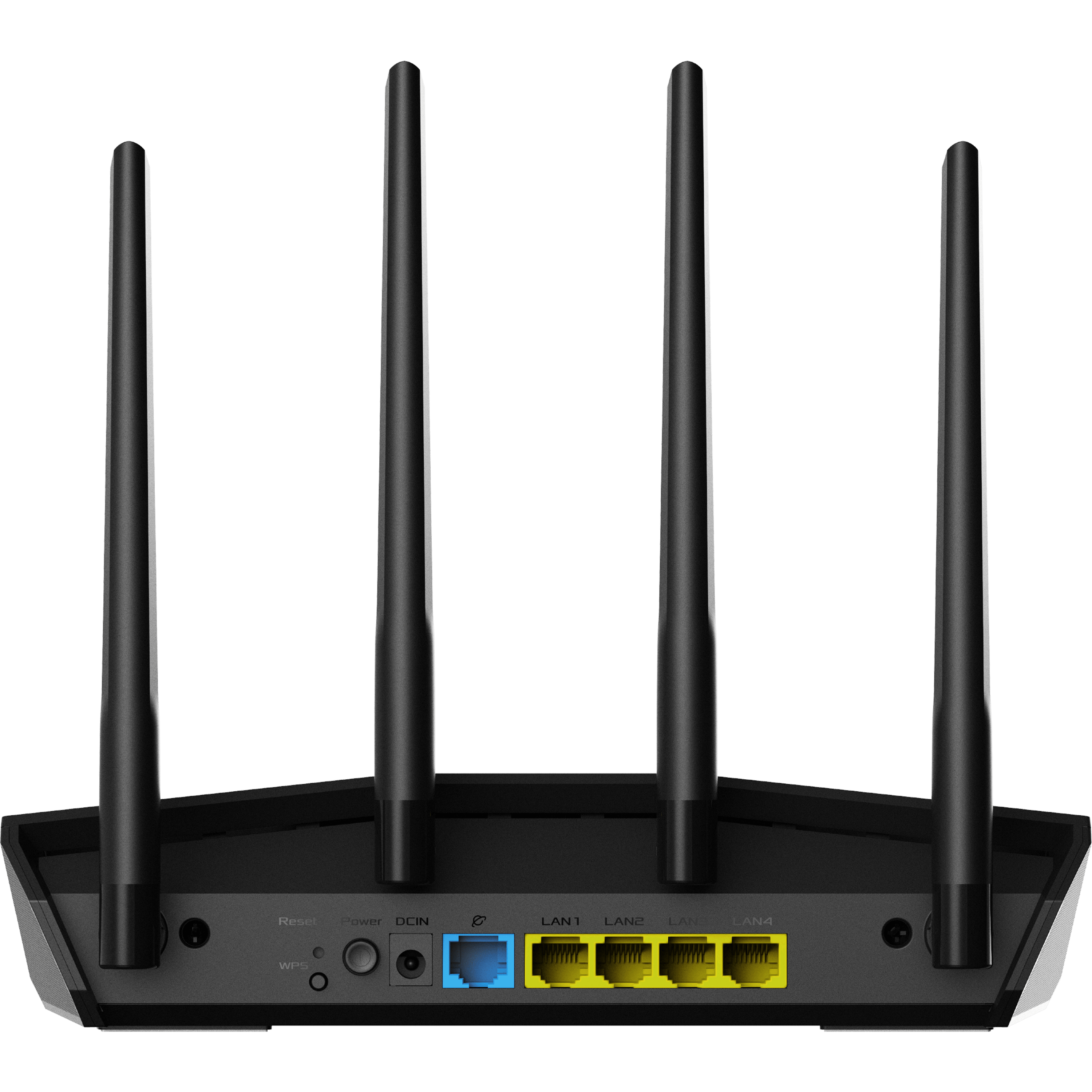 ראוטר אלחוטי Asus RT-AX57 AX3000 WiFi 6 - צבע שחור שלוש שנות אחריות ע
