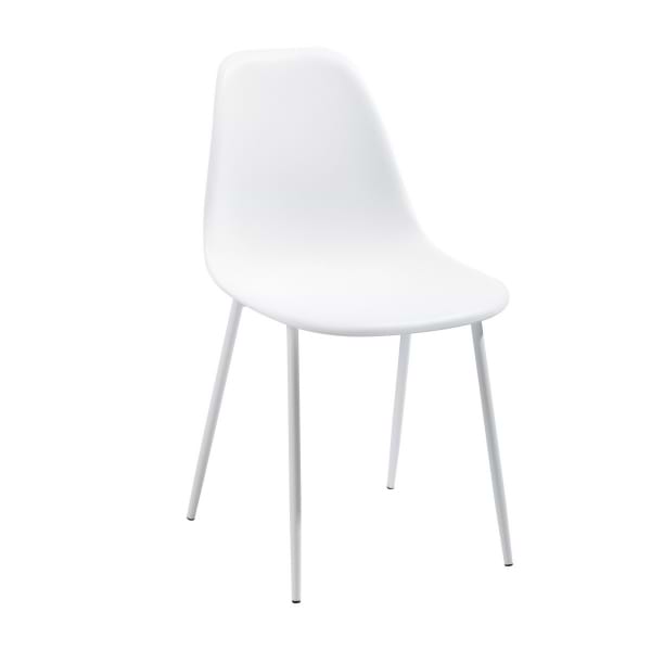 כסא רב תכליתי דגם KONWIN צבע לבן HOMAX