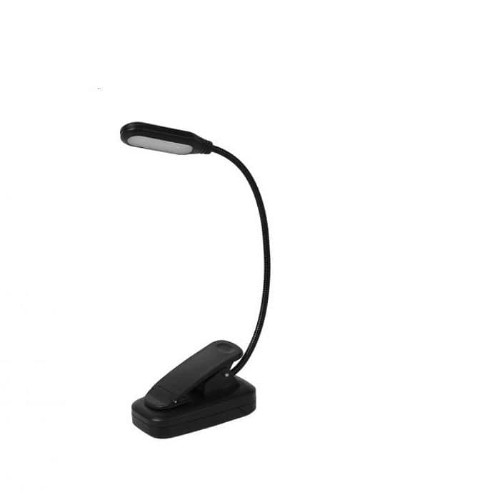 מנורת קליפס שחור דגם ONEGA OM-CLIPSLIGHT-B