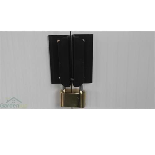 מחסן מתכת פרימיום דמוי עץ  GARDEN TOP W74 2.13X1.27