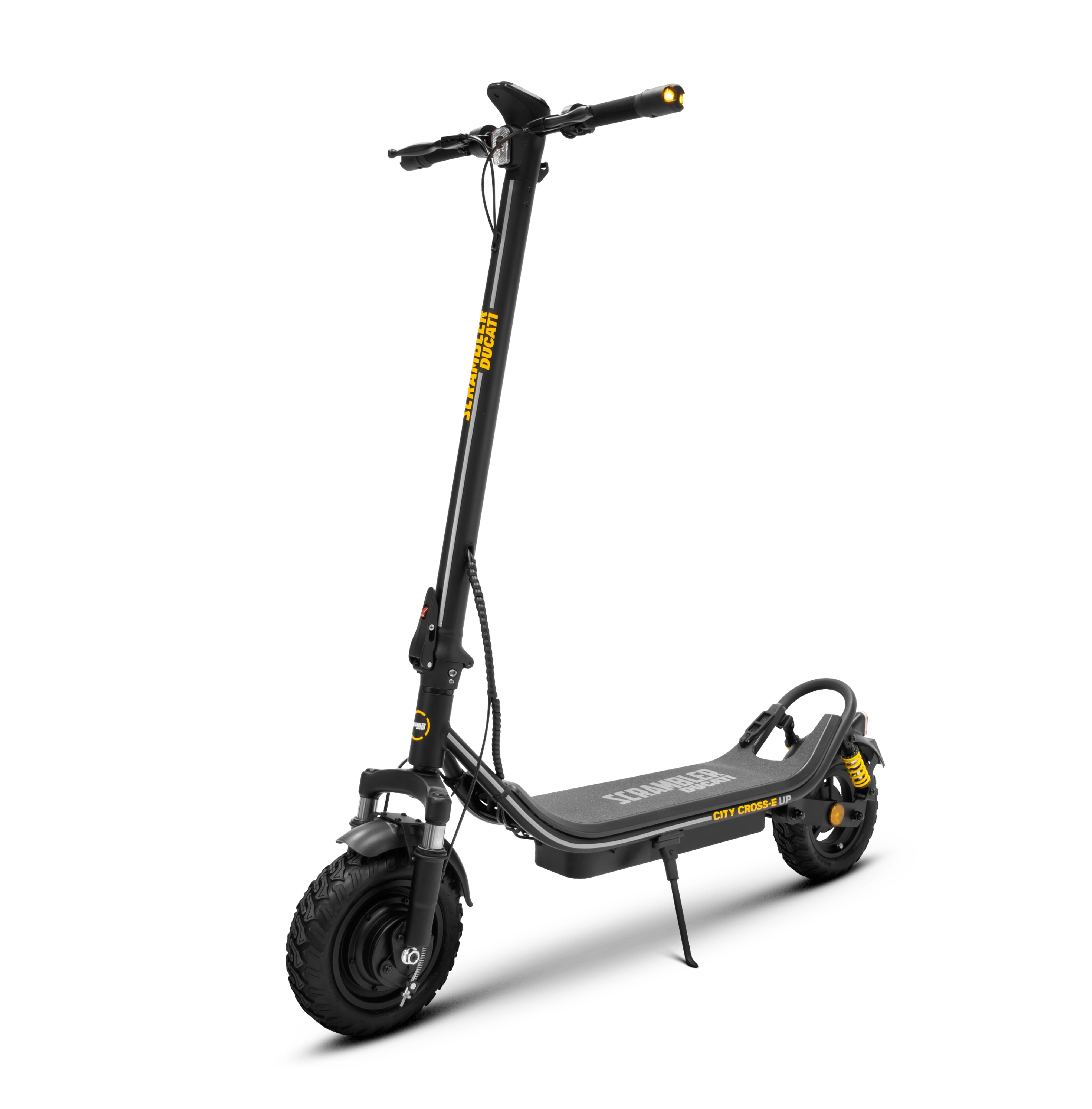 קורקינט חשמלי מתקפל Ducati Scrambler City Cross-E UP - צבע שחור שנה אחריות ע