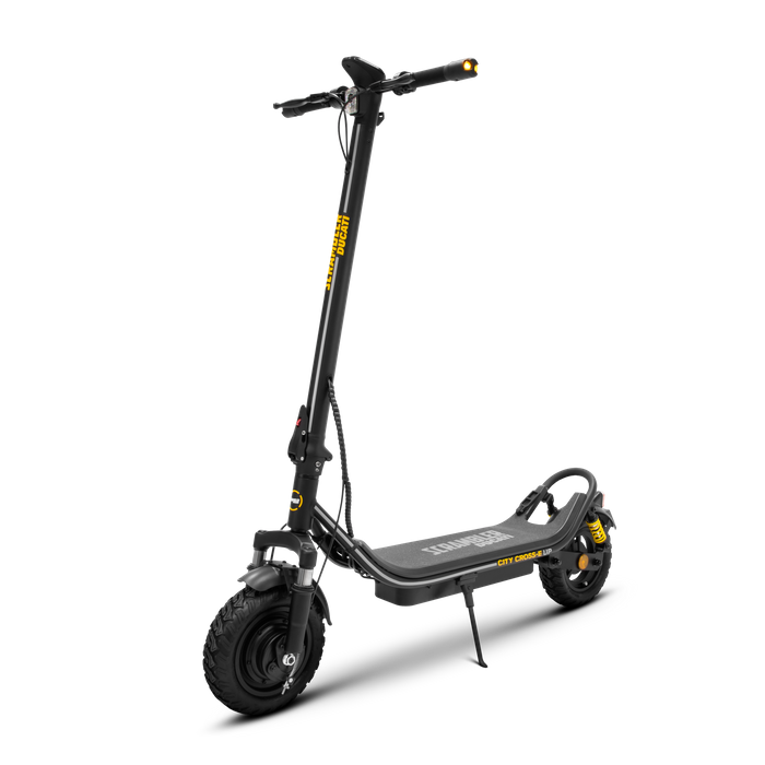 קורקינט חשמלי מתקפל Scrambler Ducati City Cross-E UP - צבע שחור שנה אחריות עי היבואן הרשמי