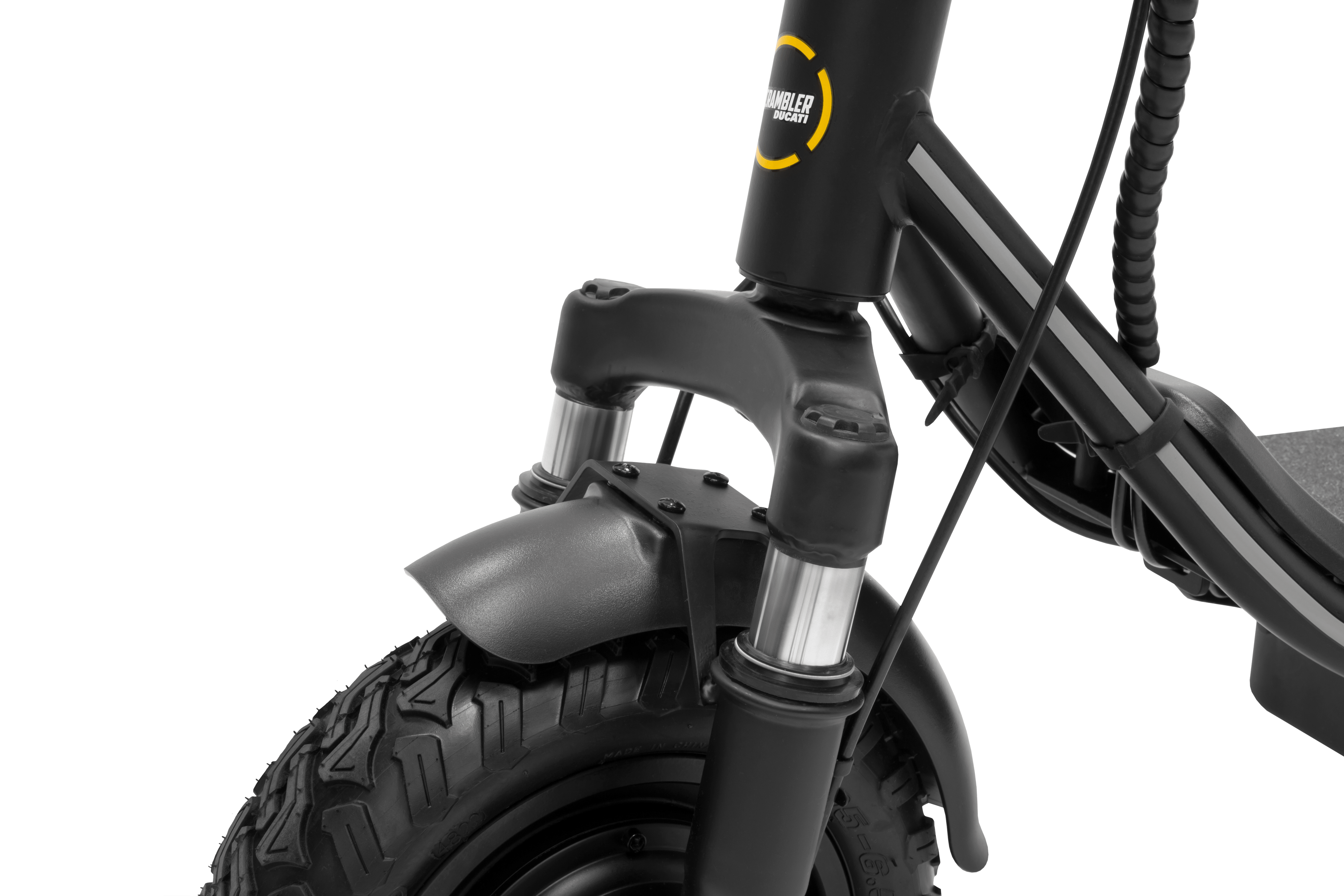 קורקינט חשמלי מתקפל Ducati Scrambler City Cross-E UP - צבע שחור שנה אחריות ע