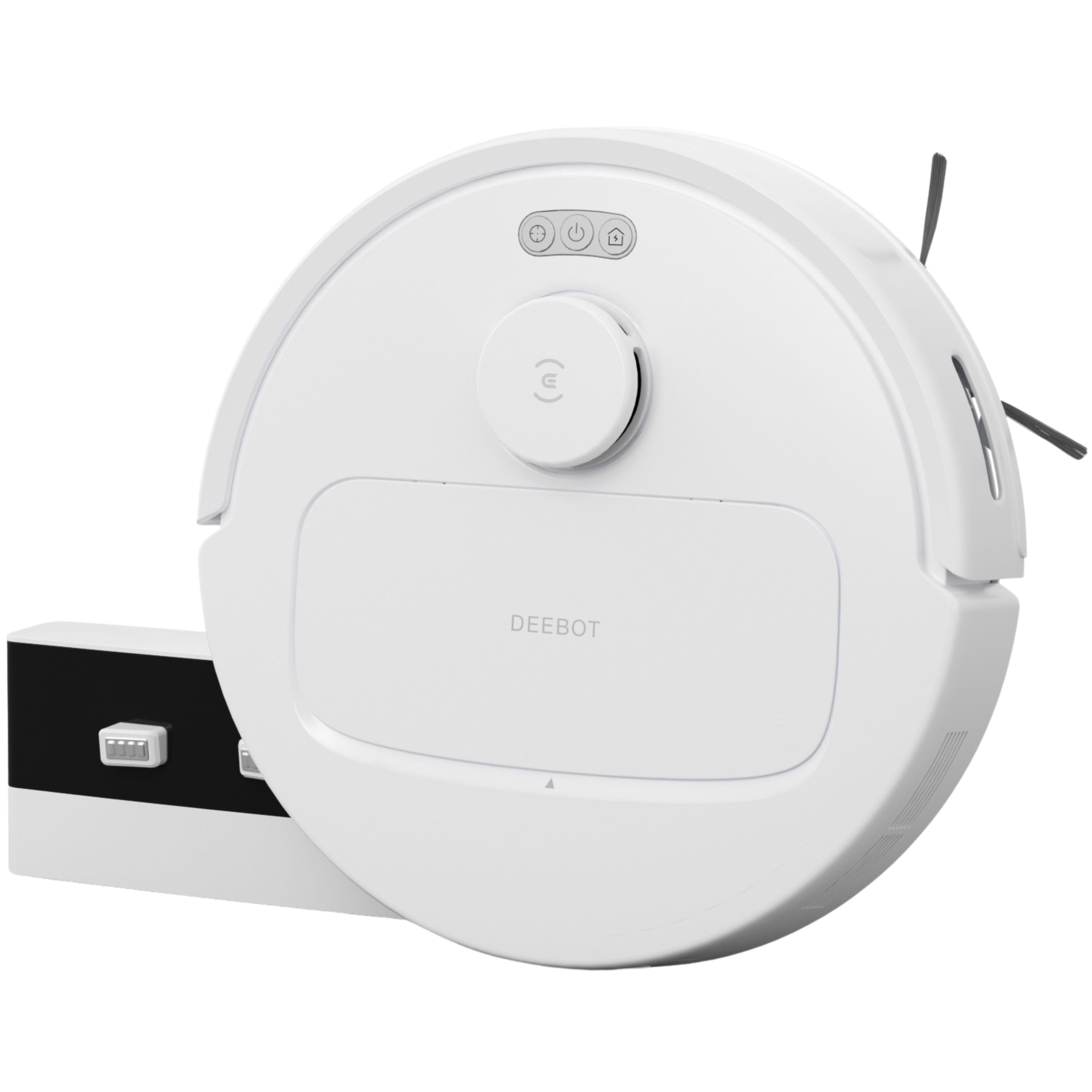 שואב אבק רובוטי Ecovacs Deebot N20e - צבע לבן שנתיים אחריות ע
