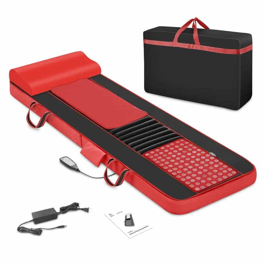 מזרן עיסוי שיאצו עם כרית חימום MC-3101 מבית Medics Care