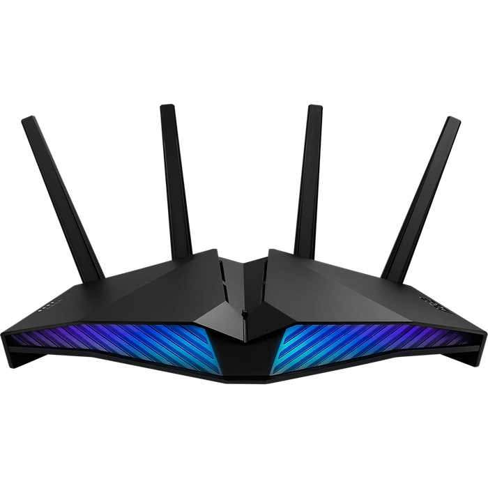 ראוטר גיימינג Asus RT-AX82U WiFi 6 - צבע שחור שלוש שנות אחריות עי היבואן הרשמי
