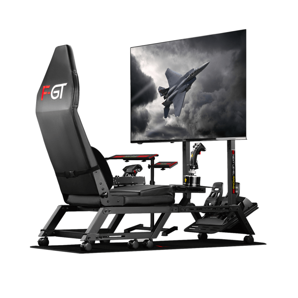 כיסא גיימינג לנהיגה Next level Racing F-GT Formula and GT Simulator Cockpit - צבע שחור שנה אחריות ע