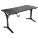שולחן גיימינג עם תאורה Scorpius DESKPRO-HJ 150 RGB - צבע שחור שנה אחריות ע"י היבואן הרשמי