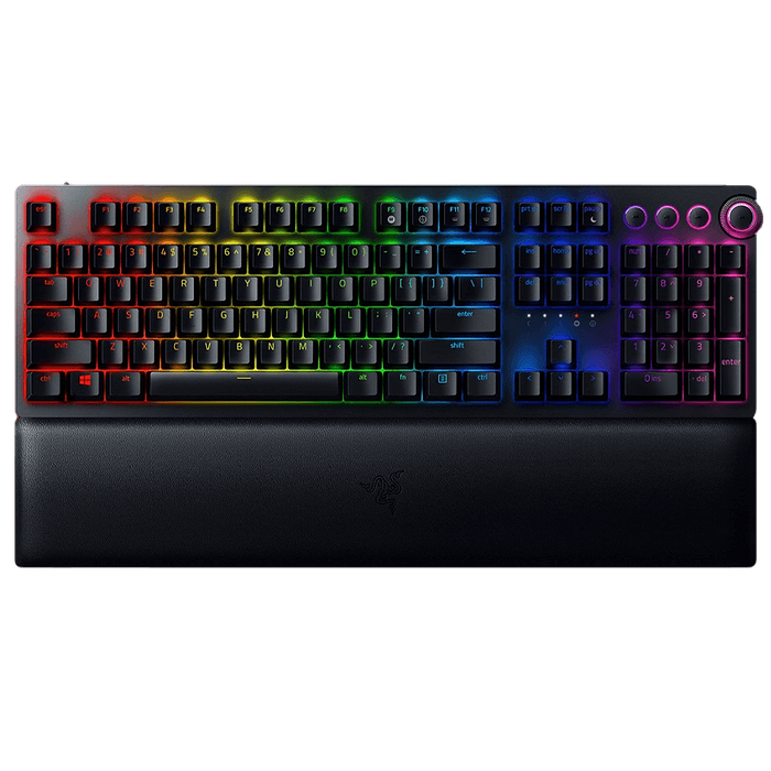 מקלדת חוטית Razer Huntsman V2 - צבע שחור 
