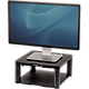 מעמד הגבהה שולחני עם מדף למסך מחשב Fellowes Premium - צבע שחור