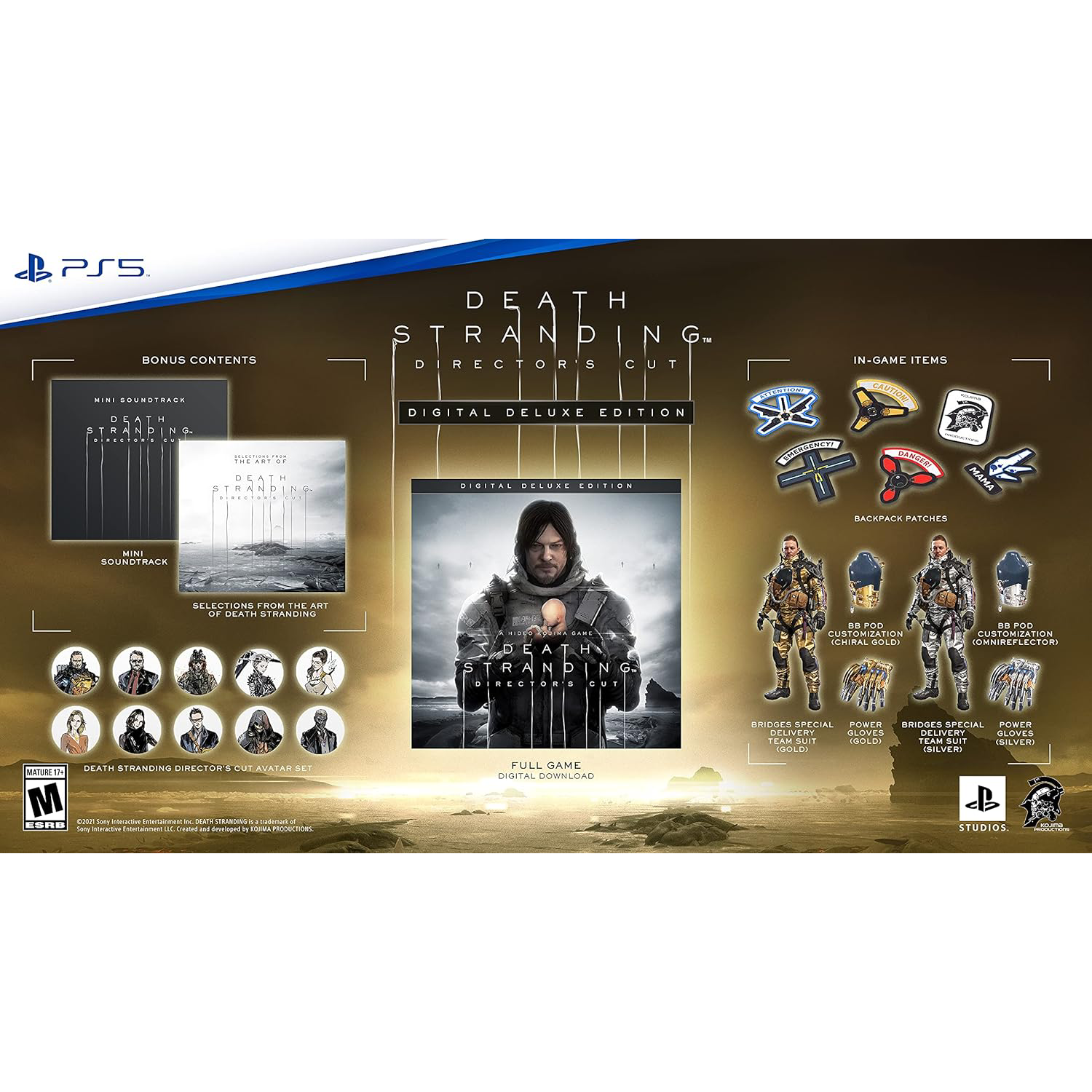 משחק Death Stranding Director's Cut - לקונסולה PS5