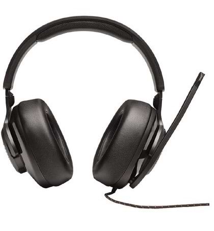 אוזניות גיימינג JBL Quantum 200 - צבע שחור שנה אחריות ע