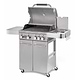 גריל גז איכותי 4 מבערים מנירוסטה דגם Queen AUSTRALIA CHEF - מסופק מורכב לבית הלקוח