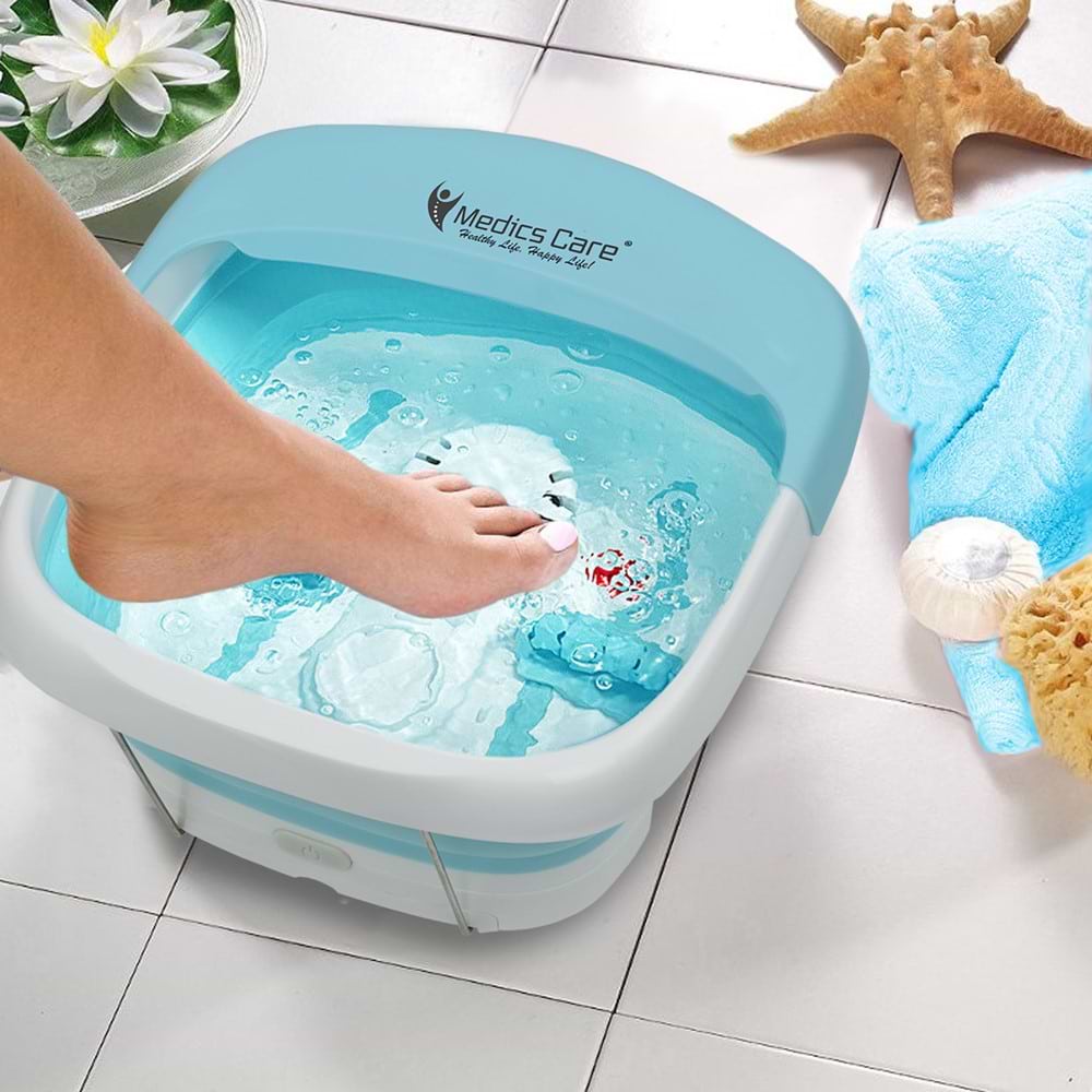 אמבט ספא מתקפל עם חימום ורטט דגם MDEISC CARE MC-609A