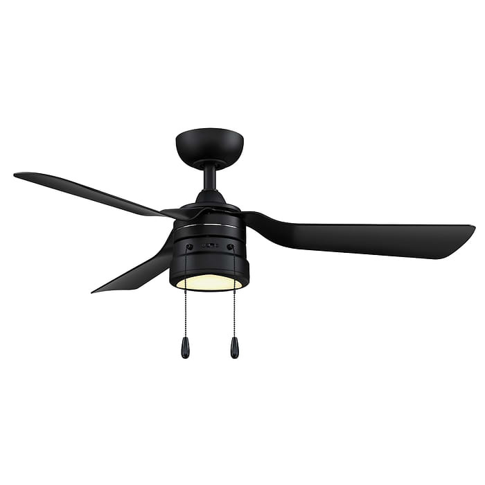 מאוורר תקרה סטאר 4 שחור פרו - 4  3407