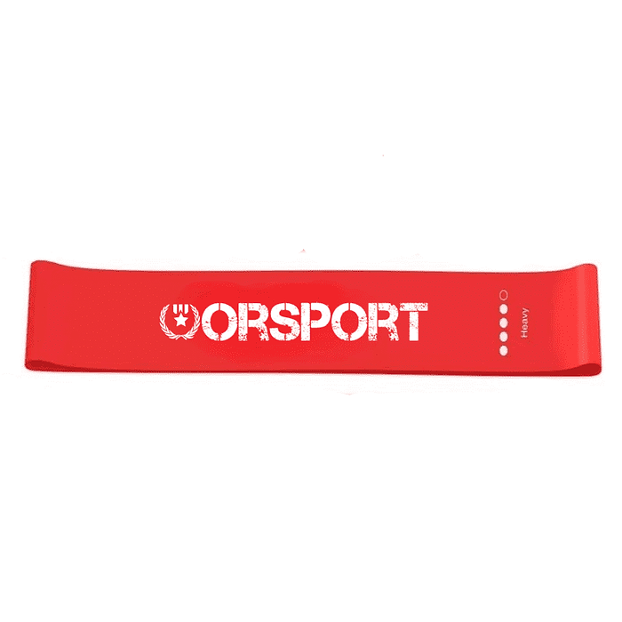 גומיית התנגדות לרגליים - קשה (אדומה) Orsport 