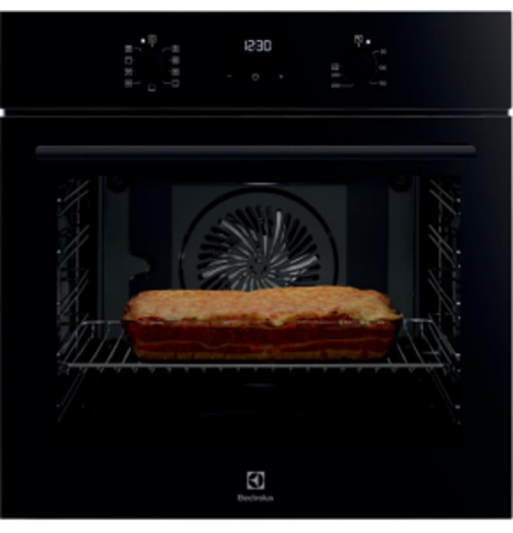 תנור אפייה בנוי תוצרת גרמניה 71 ליטר שחור דגם  Electrolux EOH74279K| אחריות יבואן רשמי תוצרת גרמניה