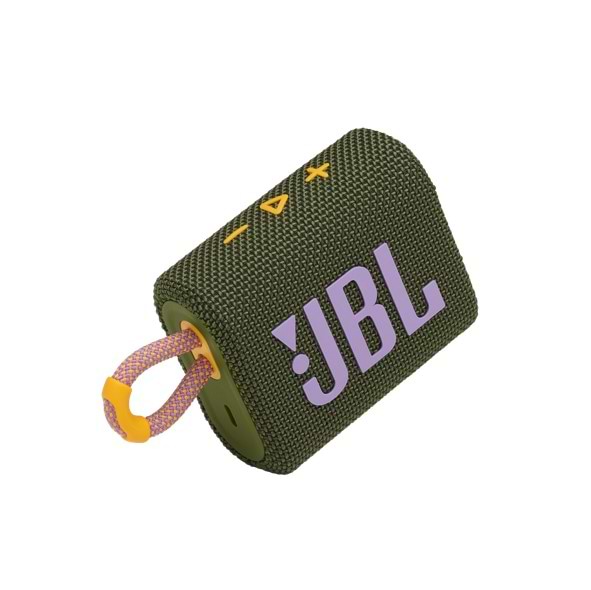 רמקול אלחוטי דגם JBL GO 3 - צבע ירוק שנה אחריות ע