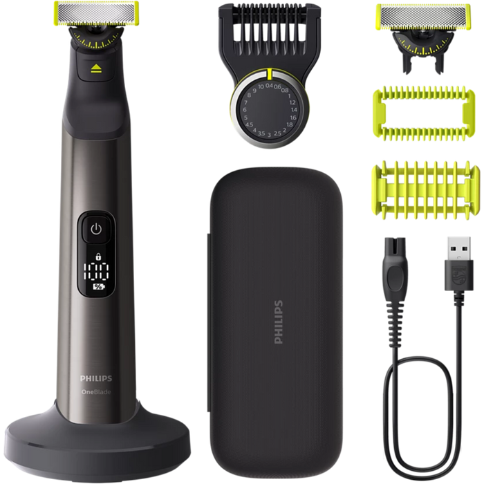 מכונת תספורת Philips One Blade QP6652/61 - שנתיים אחריות עי היבואן הרשמי 