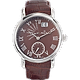 שעון יד לגבר Mathey Tissot H7020AM 43mm צבע חום/כסף/עור חום/זכוכית ספיר/רטרוגרד - אחריות לשנתיים