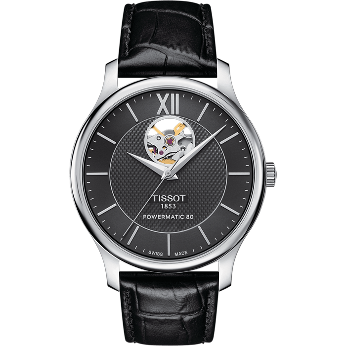 שעון יד לגבר TISSOT T063.907.16.058.00 40mm צבע שחור - אחריות לשנה עי היבואן