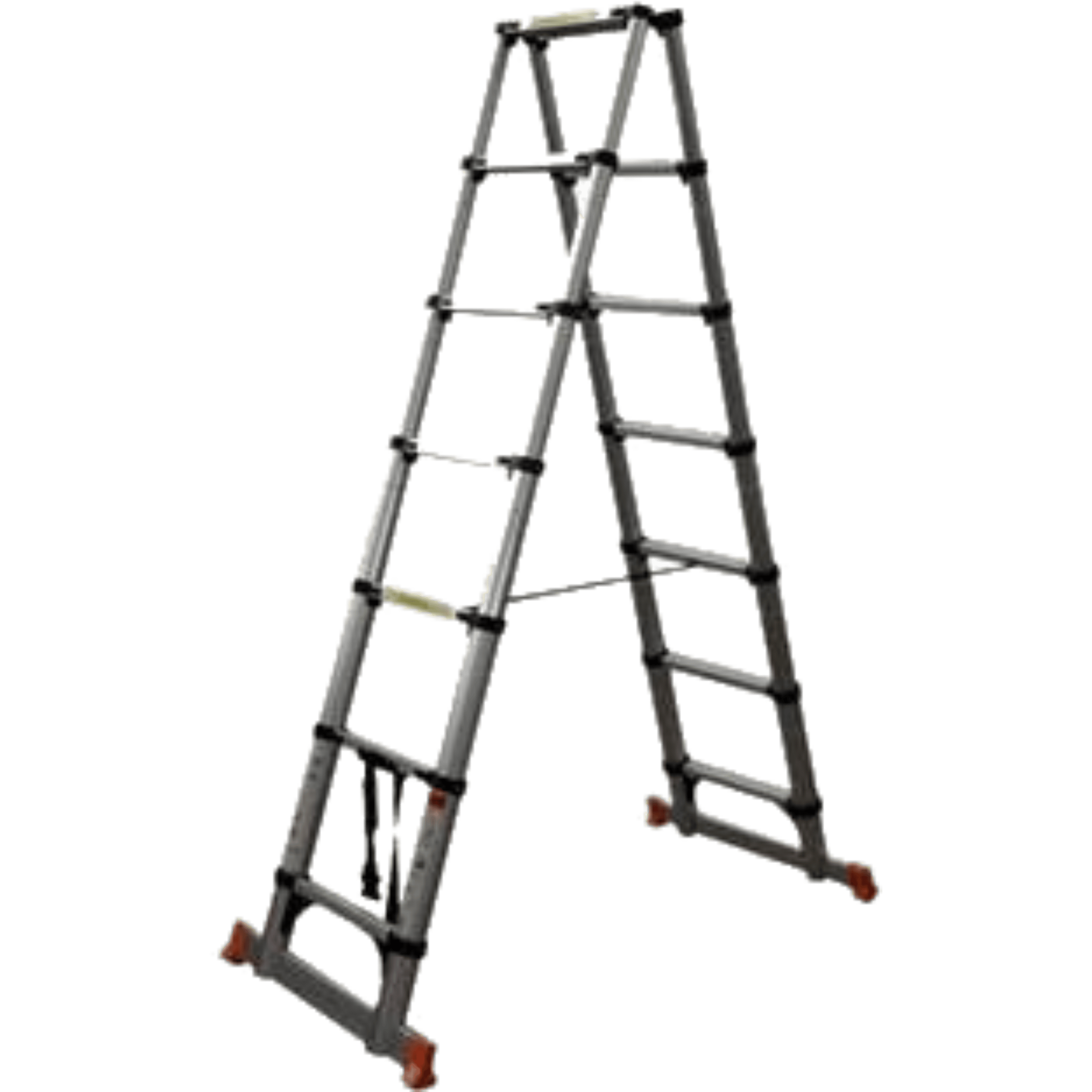 סולם טלסקופי 14 שלבים דגם KR-4.0 DUBLE X מבית Krauss