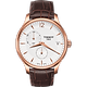 שעון יד לגבר TISSOT T063.639.36.037.00 42mm צבע רוזגולד/עור חום - אחריות לשנתיים