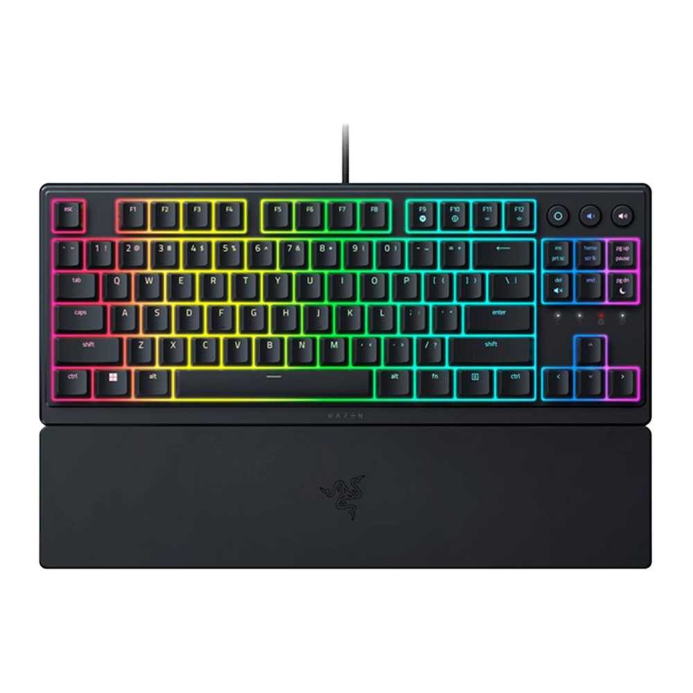 מקלדת חוטית Razer Ornata V3 Tenkeyless - צבע שחור שנתיים אחריות יבואן רשמי 