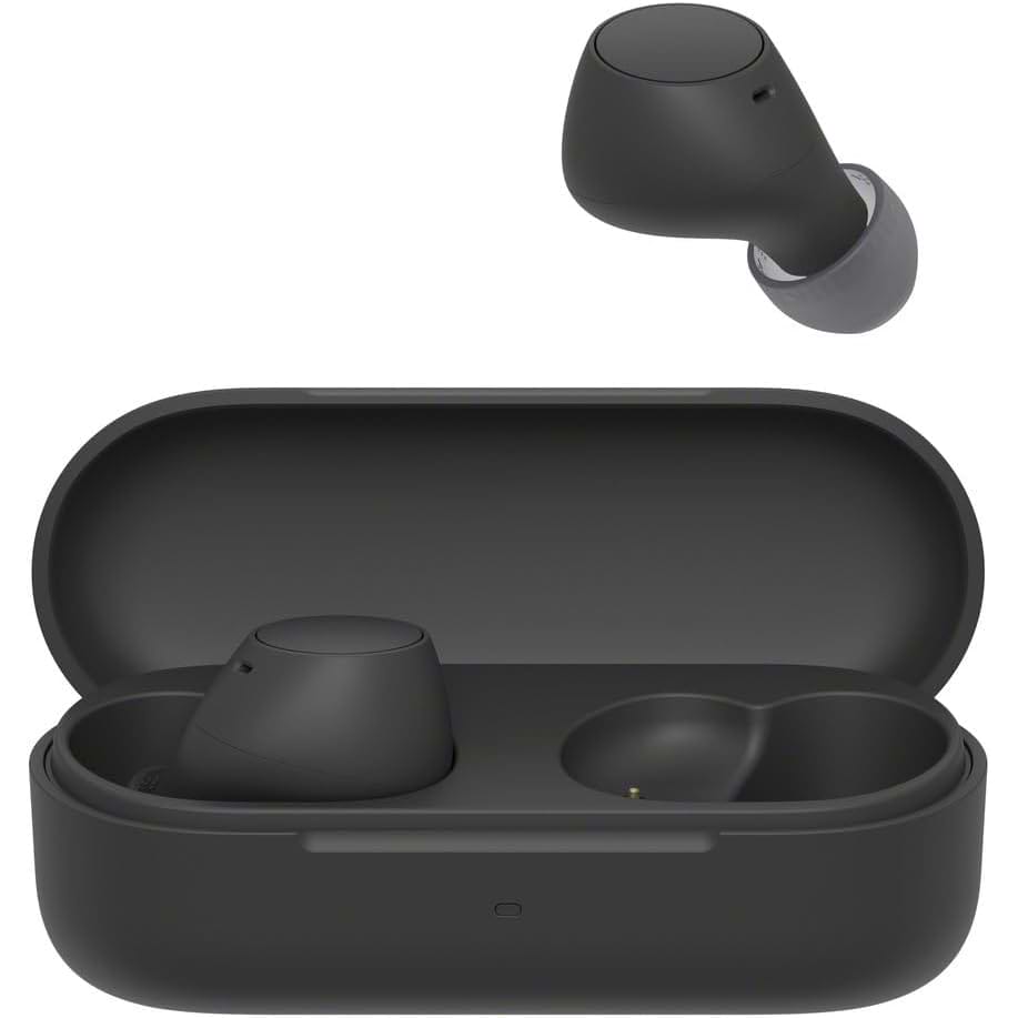 אוזניות אלחוטיות Sony WF-C510 Bluetooth - צבע שחור שנה אחריות ע