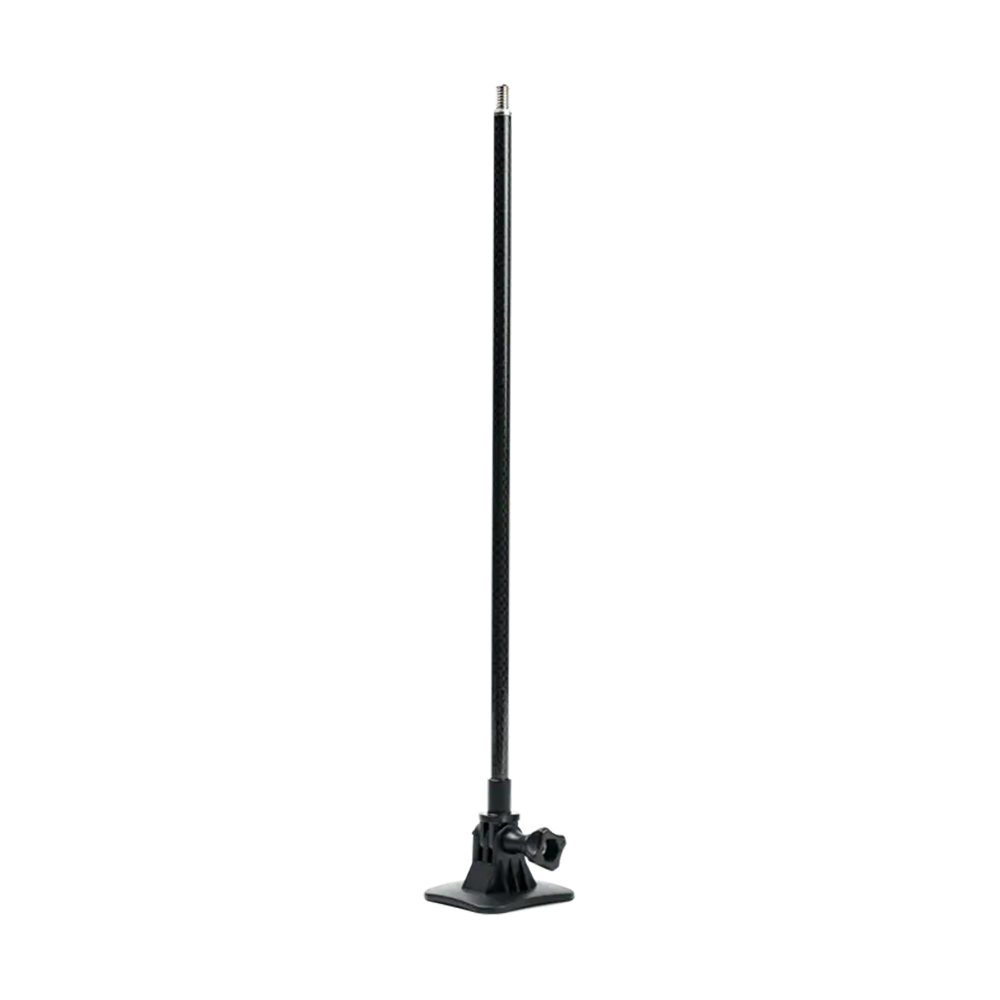 מוט סלפי חד קרן לקסדה Insta360 Unicorn Helmet Mount Carbon Fiber Mount - צבע שחור שנה אחריות ע